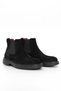 Genuine Suede Leather Chelsea Black Men's Boots - B272087 - 2