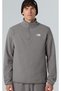 M Glacier Fleece 1/4 Zip Jacket Women's Outdoor Parka Nf0A8D0Qcqi1 Gray