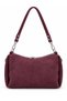 Suede Women's Hand and Shoulder Bag - 3