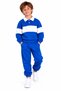Winter 3 Threaded Yarn Embroidered Pocket Polo Collar Top and Bottom Set (3-10 Years) - 2