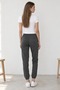 Women's Jogger Sweatpants with Elastic Waist and Cuffs and Pockets, Anthracite - 4