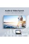 كابل HDMI دائري، 5 متر، أصفر/أسود - 2