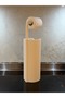 3D-Printed Freestanding Toilet Paper Holder with Spare Roll Storage—Modern Toilet Paper Stand Model BX - 2