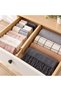 Bamboo Drawer Organizer Divider – In-Cabinet Organizer, Kitchen and Clothing Organization Tool