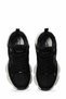 Women's Black Sports Shoes Thick Sole Mesh Casual Chunky Sneaker - 5