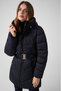 Black Logo Women's Inflatable Coat - 2