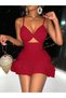 Rochie mini, roșu