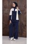 Takım İnce Bondit Fabric Bottom Top