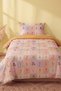 Talia Breathable Cotton Single Duvet Cover Set