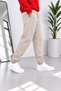 Men's Premium Quality 3-Yarn Fleece Insulated Thick Leg Elasticized Track Pants - 3