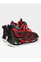 Practical Lace-Up Mechanism Sneaker Children's Sports Shoes Black - Red - 4