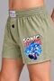 2-Pack Falaş - Ki̇rpi̇ Soni̇c - Khaki Color Boxer Shorts