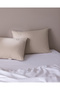 Solea 2-Pack 100% Cotton Embroidered Pillowcase - Beige - 3