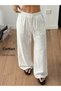 Pantaloni, alb - 6