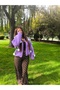 Women's Hand-Knitted 3D Embossed Rose Motif Cardigan - Mother's Handmade Knitted Crop Cardigan - 5