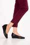 Transparent Detailed Home Shoes Dmr.195-2 Black Snake - 6