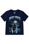 Night Rider No Boundaries Moonlight Motorcycle Adventure Kids Graphic T-Shirt