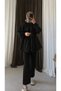 Waist Drawstring Parachute Jacket - 26165 - Black