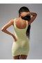 Rochie mini, verde - 2