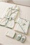 Baby Giraffe and Cat Bathrobe Set 0-12 Months 4 Piece Bathrobe Set