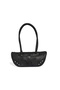 Bowling Women's Shoulder Bag (Width: 30 Cm, Height: 13 cm) Black.
