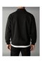 Men's Half Zippered Standing Collar Sweatshirt - 2