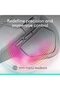 MX Master 4 Wireless Mouse for Mac White Silver - 2