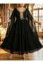 Rochie maxi, negru - 6
