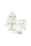 Baby Giraffe and Cat Bathrobe Set 0-12 Months 4 Piece Bathrobe Set - 3
