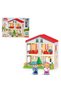 Set de constructie, Dede, 2 Storey House Blocks, 42 piese - 5