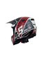 Sway 635 Super Young Cross Helmet Bicycle Motorcycle Enduro Helmet L Size Black Red White - 4