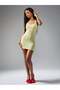 Rochie mini, verde - 3