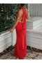 Maxi dress, red - 7