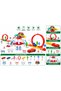 53+ PCS Kids Racing Car Track Playset with 360° Loop Tracks, Car Launcher, Parking Garage, 3 Toy Cars and Road Accessories, DIY Racing Track Building Set for Boys and Girls, Ages 3+ - 3