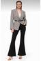Women's Belt Detailed Fitted Cut Blazer Jacket - 6