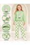 Girls'/Boys' Unisex Set 3-Piece Shadon Hooded Winter Thick Bottom and Top Set - 3