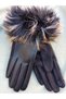 Women's Luxury Touchscreen Faux Leather Gloves - 3
