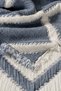 Diamante Double 100% Cotton Jacquard Muslin Pique Bedspread - 3
