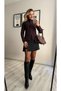Turtleneck Buttoned Blouse - 4