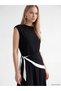 Tie-Waist Drawstring Dress for Style Enthusiasts from Uzg Store - 3