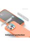 iPhone 15 Plus Case, Velvety Silicone With Microfiber, Peach Pink - 2