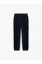 Canvas Slim Fit Jogger Pants with Belted Waist, Cargo Pockets and Elastic Cuffs - 2