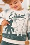 Boy's Teddy Bear Printed Double Tracksuit Set for Ages 1, 2, 3, 4 - 5