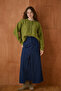 Braided Knitwear Cardigan Green - 2