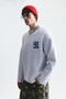 Oversize printed sweatshirt - 4