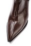 Accessories: Tasseled Thick Heeled Pointed Toe Women's Boots - 4
