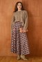 Braided Knitwear Cardigan Camel