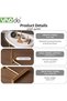 C Shaped End Table, Coffee Table, Round Side Table, Couch Table, Snack Side Table, for Small S - 3
