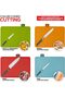 Modern Innovations Smart Cutting Boards and Knife Set, Self Cleaning Cutting Board & Knives Holder, Color Coded Cutting Board Set With Knives, All-In-One Cleaning Knife and Cutting Board Set - 3