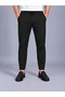 Men's Regular Fit Lycra Jogger Pants with Stripe Detail and Zippered Legs